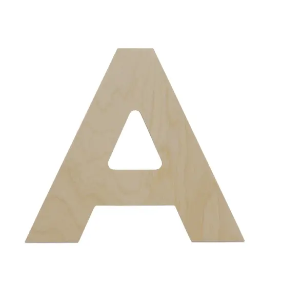 Wooden Letter A 12 inch or 8 inch or 8 inch, Unfinished Large Wood Letters for Crafts | Woodpeckers {3}