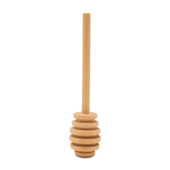 Honey Dipper Wood Stick 4 inch, Server for Honey Jar, Honey Drizzle |Woodpeckers {9}