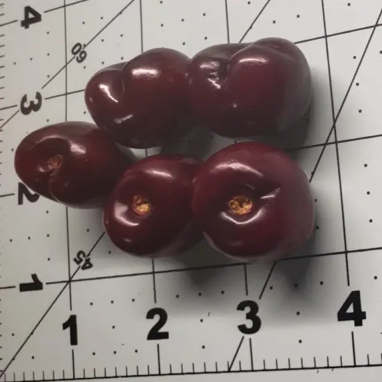 11pc Cherry Silicone Mold | Realistic Food Shape Mold For Soap Embeds | Candle Embeds | Wax Melts Silicone Mold {2}