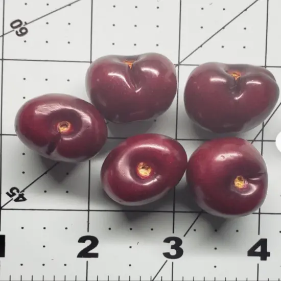 11pc Cherry Silicone Mold | Realistic Food Shape Mold For Soap Embeds | Candle Embeds | Wax Melts Silicone Mold {5}
