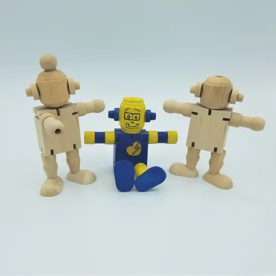 Robot Painting Craft Kit by Ink and Trinket Kids {9}