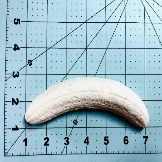 2pc Realistic Banana Split - Banana Halves Silicone Mold | Candle | Soap| Embeds | Wax | Resin {2}