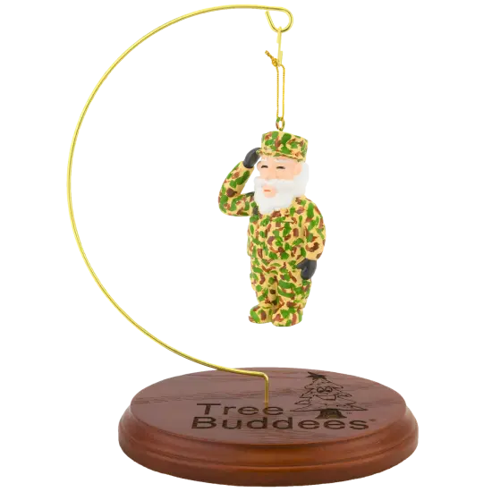 Tree Buddees Wooden Ornament Display Stand {1}