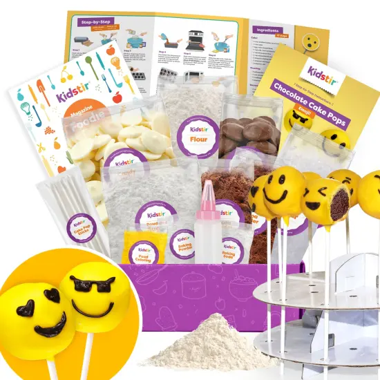 Emoji DIY Cake Pop All-in-One Baking Kit {1}