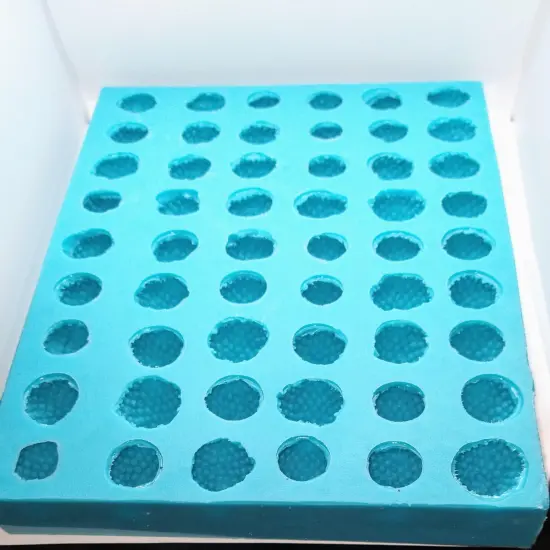 54pc 3D Whole Strawberry Silicone MEGA MOLD. Realistic Food Shape Mold, For Wax | Embed | Soap |Resin Castings| BULK EMBEDS {2}