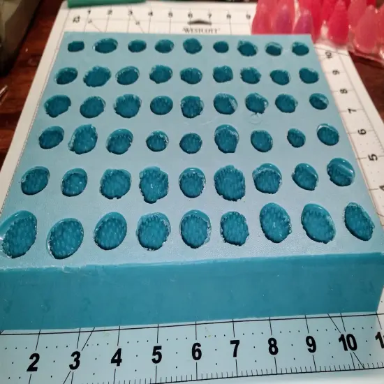 54pc 3D Whole Strawberry Silicone MEGA MOLD. Realistic Food Shape Mold, For Wax | Embed | Soap |Resin Castings| BULK EMBEDS {4}