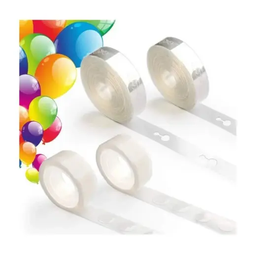 32ft Balloon Tape Strips 200 Dot Glue DIY Balloons Accessories Arch Garland {1}