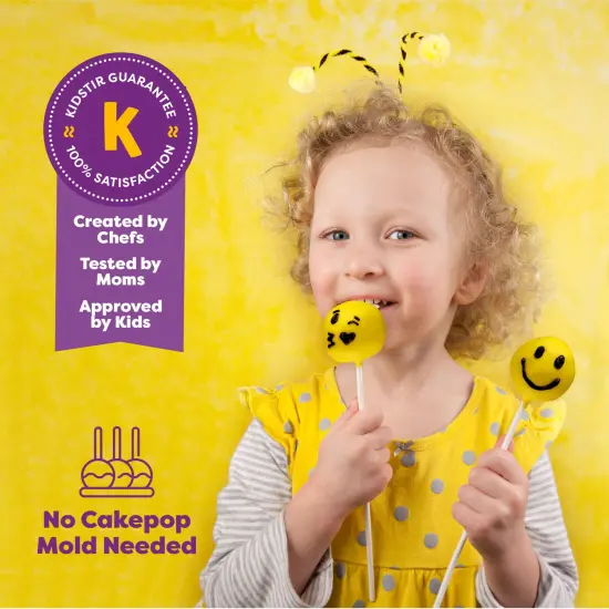 Emoji DIY Cake Pop All-in-One Baking Kit {6}