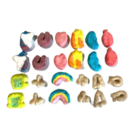 48Pc Luckie Charmin Cereal Type Silicone Mold. For Resin| Wax| Candle Embeds| Soap Silicone Mold {3}