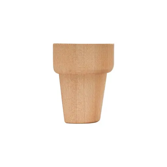 Unfinished Flower Pot Half, Multiple Sizes Available, Small Craft Pots for Signs | Woodpeckers {3}