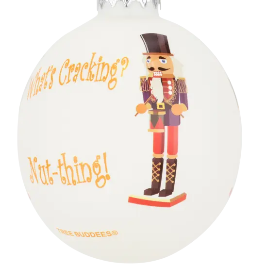 Nutcracker What&rsquo;s Cracking? Nut-Thing! Fun Christmas Ornament {3}