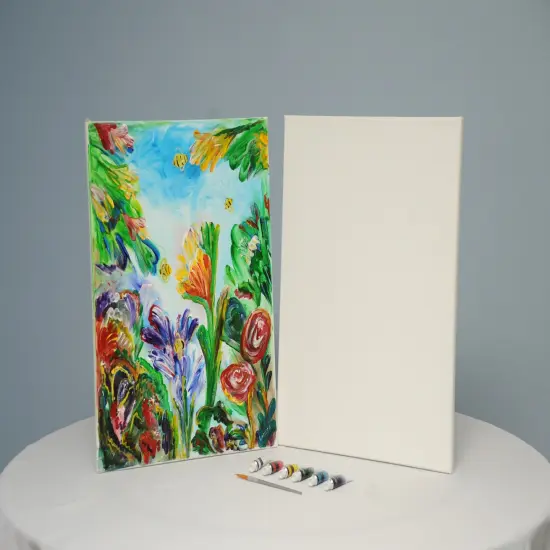 Paint Kit - Feel The Colors Acrylic Fingerpainting Kit & Video Lesson, DIY Craft, Art Gift Set, Paint At Home, Paint Party, Paint Kit {2}