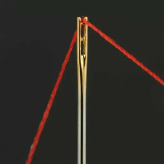 24Pcs Stainless Steel Sewing Needles Self Threading Needles Darning Needles Hand Sewing Knitter Embroidery Stitch DIY Home Crafts Tool {2}