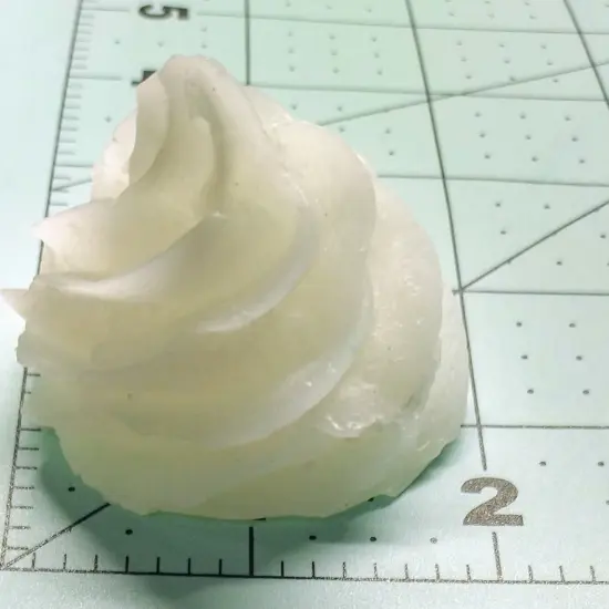2pc Realistic Whipped Cream Dollop Silicone Mold| Food Shape Soap Mold | Whip Cream Dollop Shape Wax Candle Mold {4}