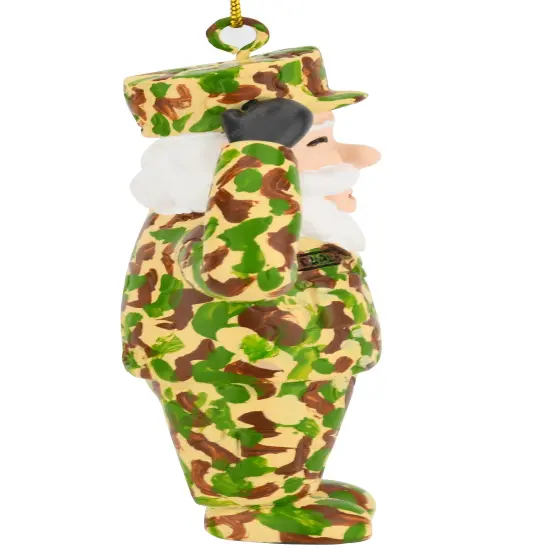 Tree Buddees Saluting Santa Military Christmas Ornaments {6}