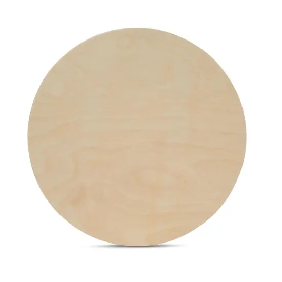 Wood Circles 14 inch, 3 Thicknesses, Unfinished Birch Sign Plaques | Woodpeckers {6}