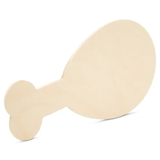 Turkey Drumstick Wood Cutout 12"x11" Unfinished Thanksgiving Craft | Woodpeckers {2}