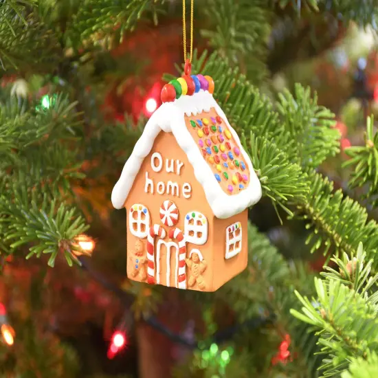 Cute Our Home Gingerbread House Christmas Ornament {6}