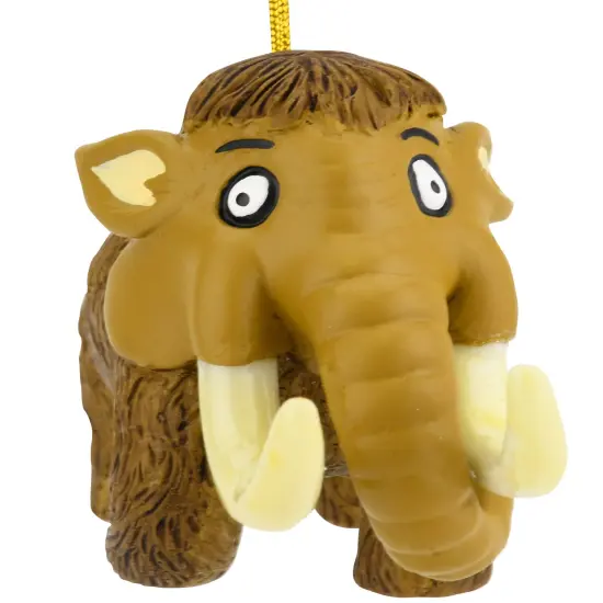 Woolly Mammoth Dinosaur Christmas Ornament {6}