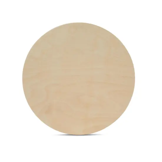 Wood Circles 11 inch, 3 Thicknesses, Unfinished Birch Sign Plaques | Woodpeckers {6}