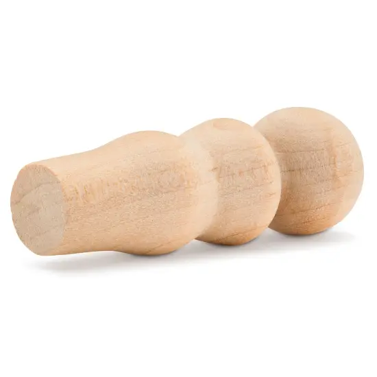 Wood Peg Doll People Unfinished 2-1/4 inch Mom, for Crafts & Play | Woodpeckers {4}