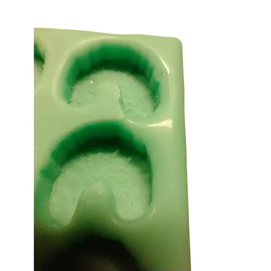 8pc Thin Celery Slices Silicone Mold| Realistic Food Shape for Soap Mold | Candle Wax Resin Clay Mold {3}