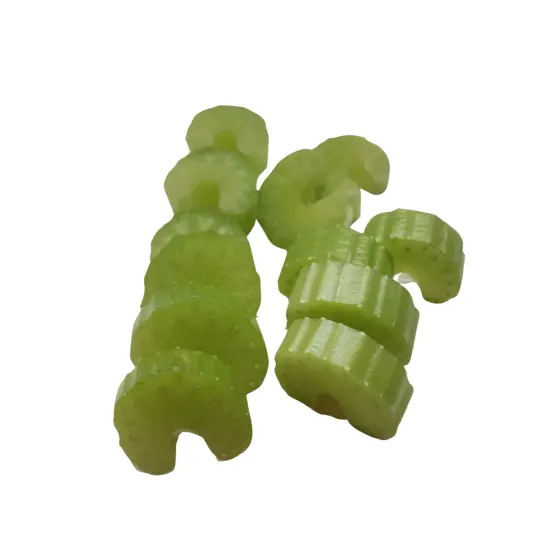 8pc Thin Celery Slices Silicone Mold| Realistic Food Shape for Soap Mold | Candle Wax Resin Clay Mold {5}