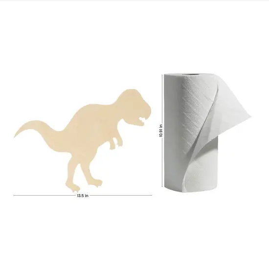 Unfinished Wood Dinosaur Cutouts 12"x13-1/2", Animal Decor & Craft | Woodpeckers {3}