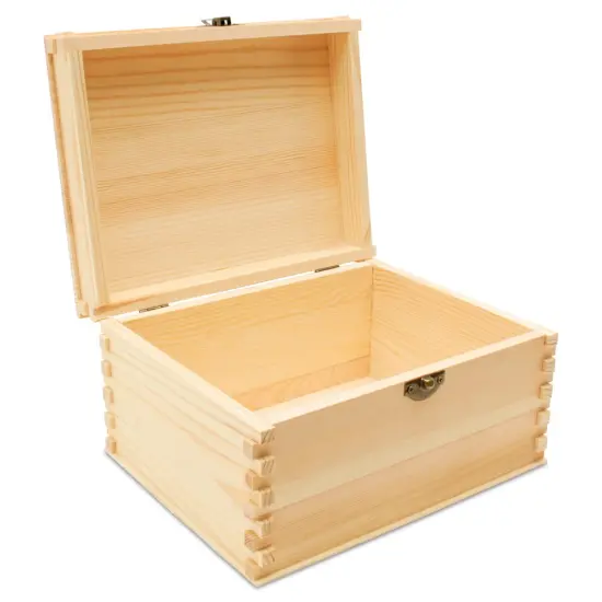 Wooden Nesting Boxes with Hinged Lids, Unfinished, Set of 3 |Woodpeckers {7}