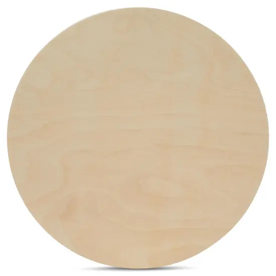 Wood Circles 24 inch, 3 Thicknesses, Unfinished Birch Sign Plaques | Woodpeckers {6}