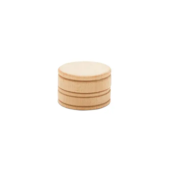 Mini Ring Box 1-5/8", Unfinished Wood Jewelry Box for Crafts/Gift | Woodpeckers {2}