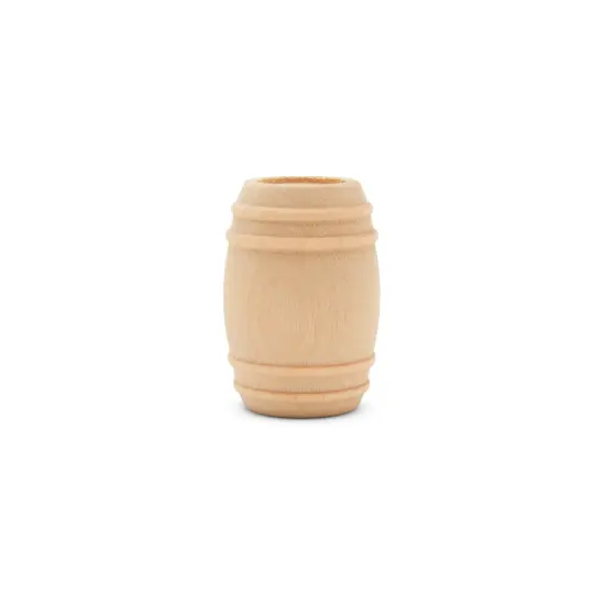 Wood Pickle Barrel 1-5/8 inch for Miniature Scale Model, Toy Train| Woodpeckers {9}