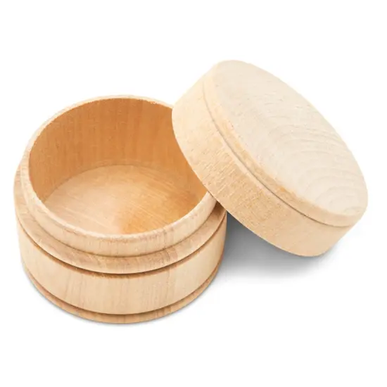Mini Trinket Box 2-1/8", Unfinished Wooden Jewelry Box for Craft | Woodpeckers {2}