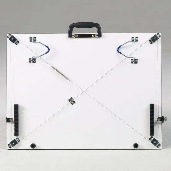 Pro-Draft Parallel Straightedge Board w/Easy-Fold Legs, White, 23" x 31" {2}