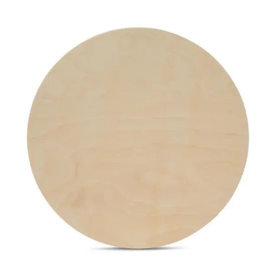 Wood Circles 15 inch, 3 Thicknesses, Unfinished Birch Sign Plaques | Woodpeckers {6}