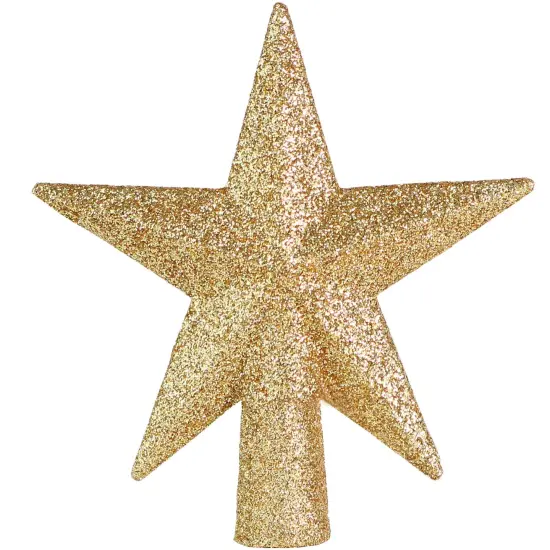 Ornativity Glitter Star Tree Topper - Christmas Decorative Holiday Bethlehem Star Ornament 5.5" {2}