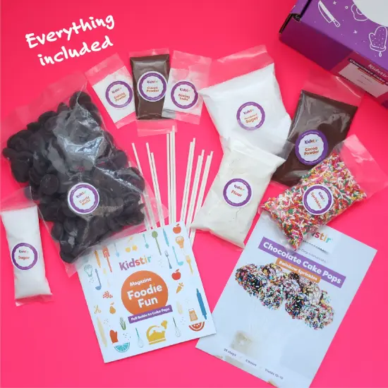Chocolate DIY Cake Pop All-in-One Baking Kit {4}