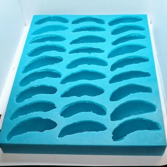 27 Slices Peach Silicone MEGA MOLD for Wax Melts | Candles | Resin Castings| BULK EMBEDS {3}