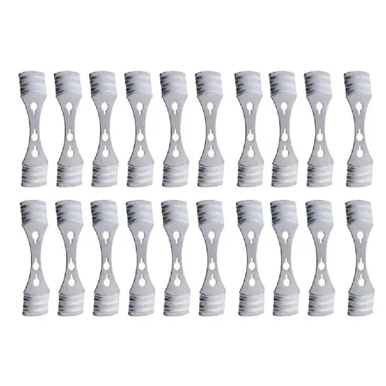 20 Pack Metal Candle Wick Holders &ndash; Steel Wick Centering Devices for DIY Candle Making, Reusable Candle Wick Clips for Handmade Candles {5}