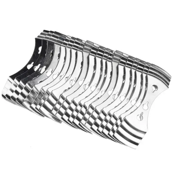 20 Pack Metal Candle Wick Holders &ndash; Steel Wick Centering Devices for DIY Candle Making, Reusable Candle Wick Clips for Handmade Candles {6}