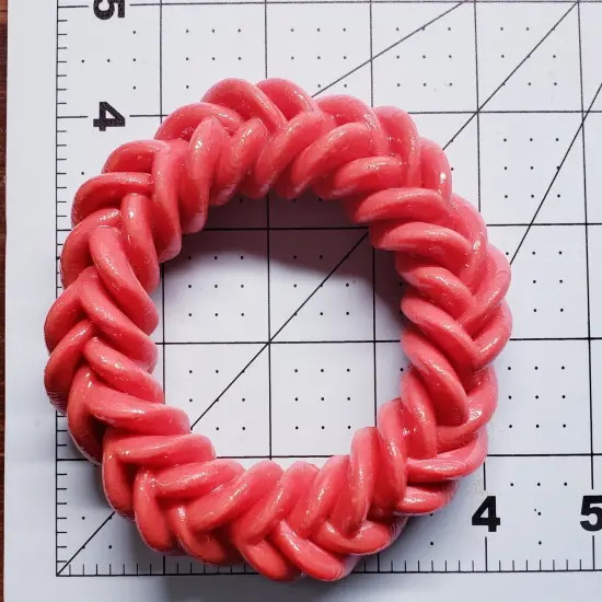 4 Inch Braided Pie Crust Topper {3}