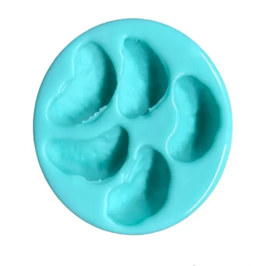 5pc Mandarin Citrus Silicone Mold. Tangerine Orange Silicone Mold.Realistic Food Shape Mold, For Wax | Embed | Soap |Resin Castings {3}