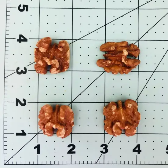 9pc walnuts Shape Silicone Mold | Realistic Food Shape ForSoap Embeds | Candle Embeds | Wax Melts Silicone Mold {2}