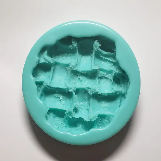 8" Lattice Pie Crust Topper| Pie Crust Shape Silicone Mold| Soap| Candle | Mold for Wax| Mold for Resin {5}