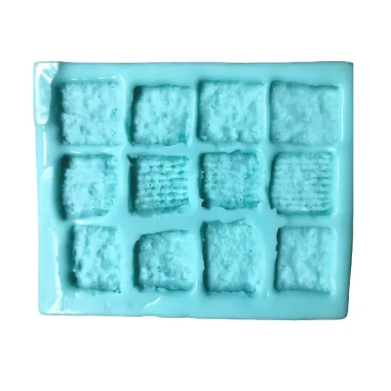 12pc Cinnamon Toast Squares Type Cereal Silicone Mold| Dessert Shape Silicone Mold for| Soap| Candle | Wax Embeds| Resin| Not Food Grade {5}
