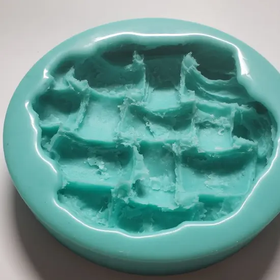 8" Lattice Pie Crust Topper| Pie Crust Shape Silicone Mold| Soap| Candle | Mold for Wax| Mold for Resin {4}