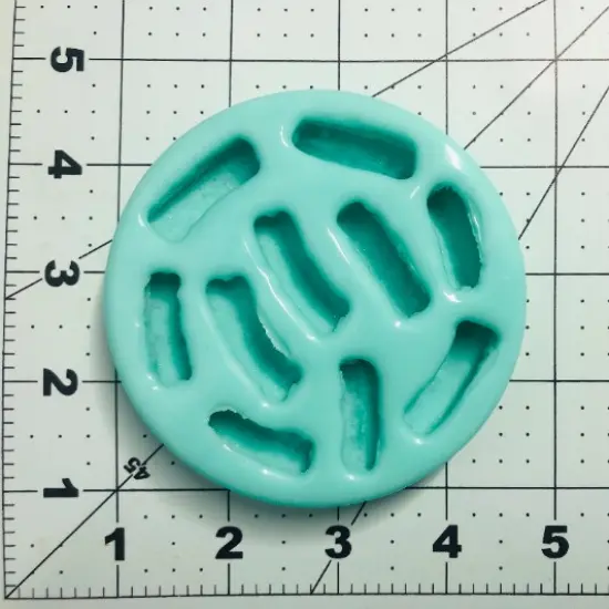 10pc Churros Type Cereal Silicone Mold| Dessert Shape Silicone Mold| Soap| Candle | Mold for Wax| Mold for Resin {3}