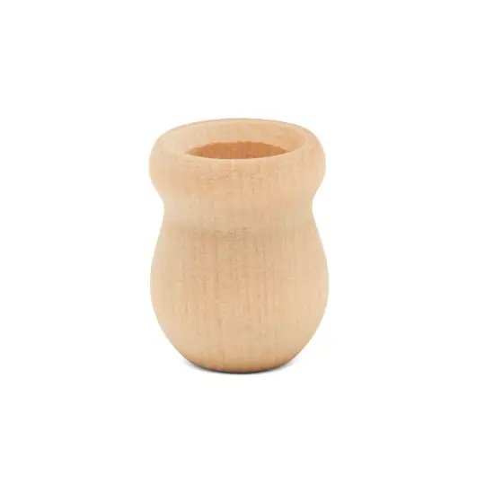 Bean Pot Candle Cups Multiple Sizes Available, Unfinished for Crafts | Woodpeckers {10}