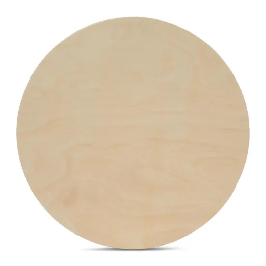Wood Circles 18 inch, 3 Thicknesses, Unfinished Birch Sign Plaques | Woodpeckers {6}