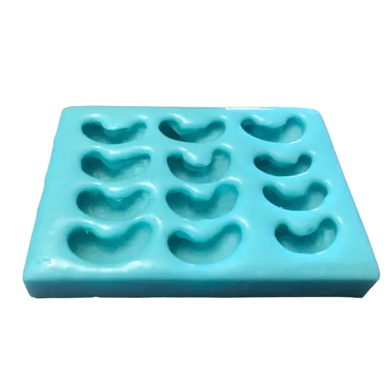 12pc Cashews Silicone Mold| Realistic Peanuts| Food Shaped Mold| Candle| Soap | Embeds. Mold for wax| resin|Cla {4}